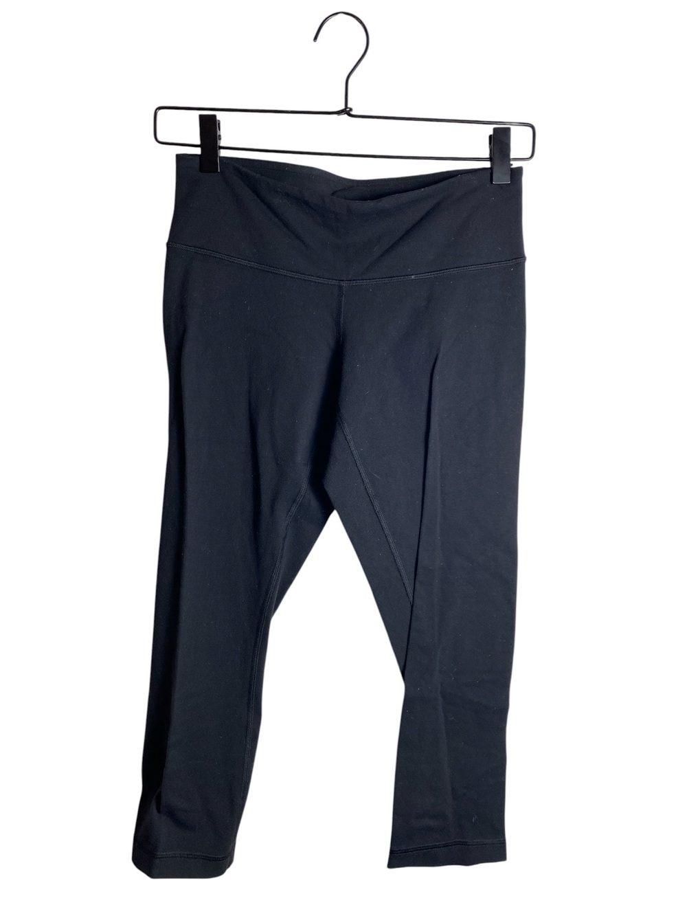 Lululemon Black V Waistband Crop Tights